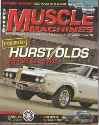 HEMMINGS MUSCLE MACHINES 2013 AUG - H/O 455, GT-37, XR-7 CJ, SS396, HOT LX